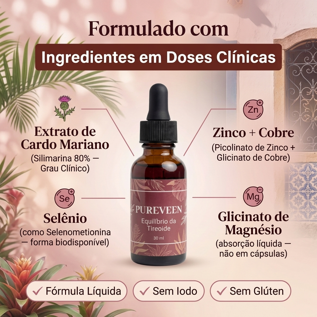 Pureveen Equilíbrio da Tireoide